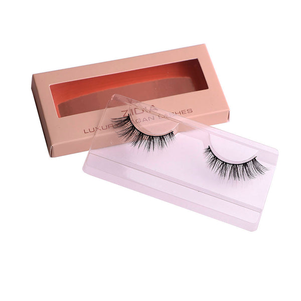 ZIDIA Lashes Red Carpet Collection, стиль Amanda (черная лента) 1 пара, многоразовые+ZIDIA Latex Free Lash Adhesive