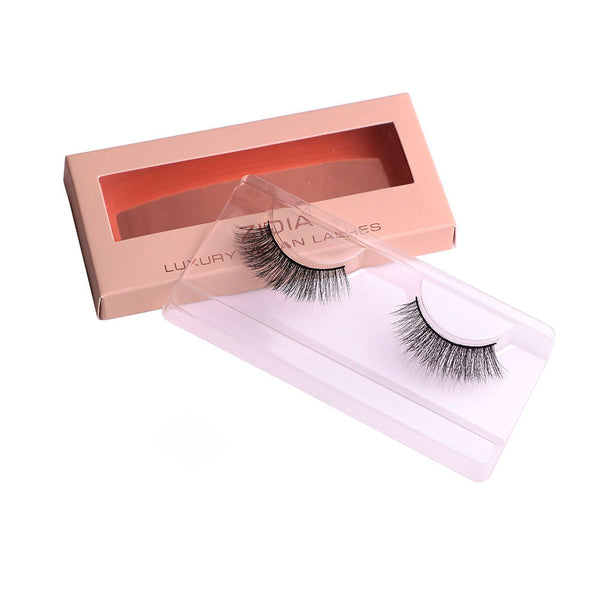 ZIDIA Lashes Red Carpet Collection, style Magritte (black band) 1 pair, reusable+ZIDIA Latex Free Lash Adhesive 